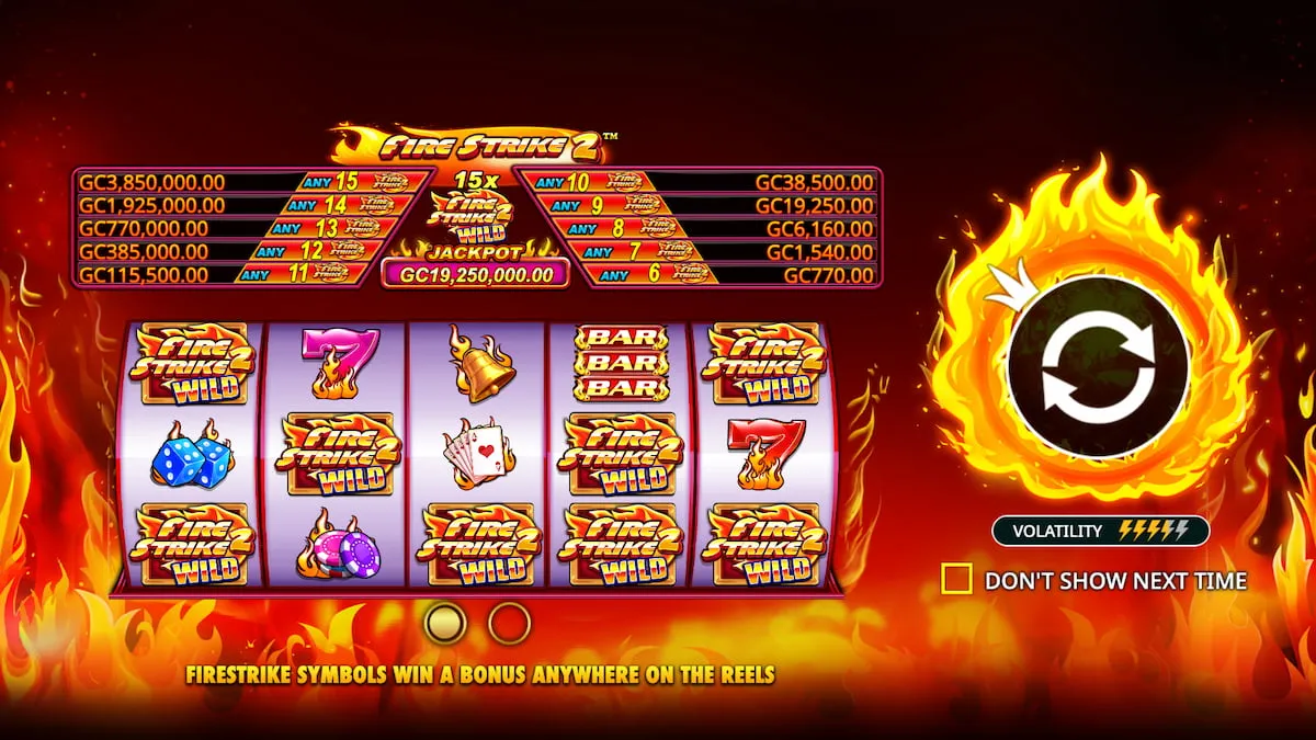 Rasakan Sensasi Api & Hadiah Menggoda Dalam Fire Strike 2