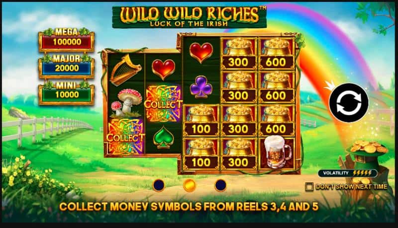 Harta Karun Rumput Hijau Irlandia Dalam Wild Wild Riches 2025